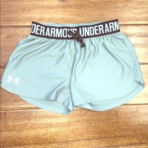 Underarmour gray shorts girls